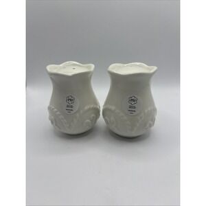 Princess House Marbella Salt & Pepper Shakers (1718) New! 3"